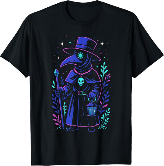 Pastel Goth Plague Doctor Men Women Kids Cottagecore T-Shirt