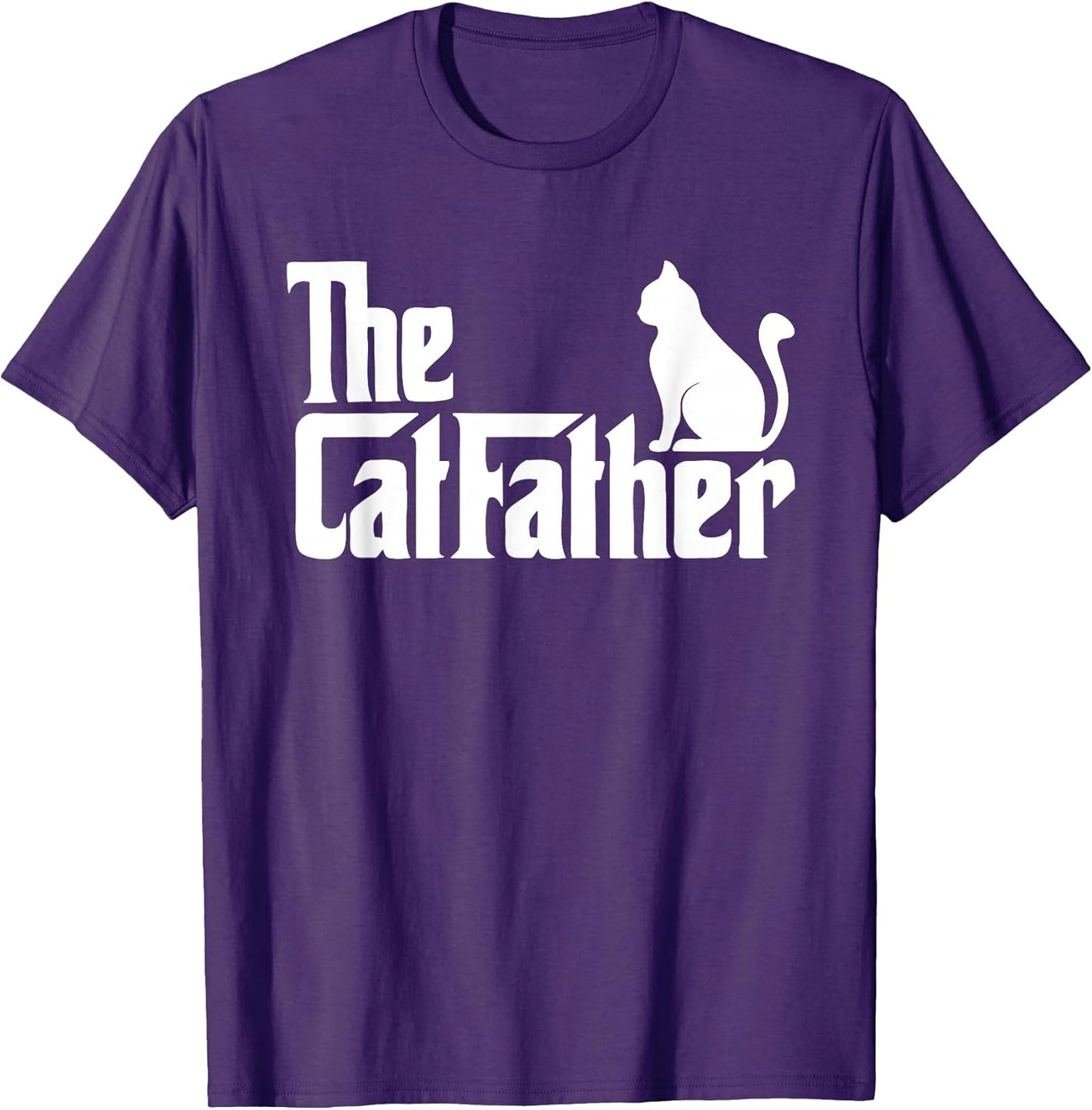 The Catfather Shirt Funny Cat's Dad Kitten Lover T-Shirt