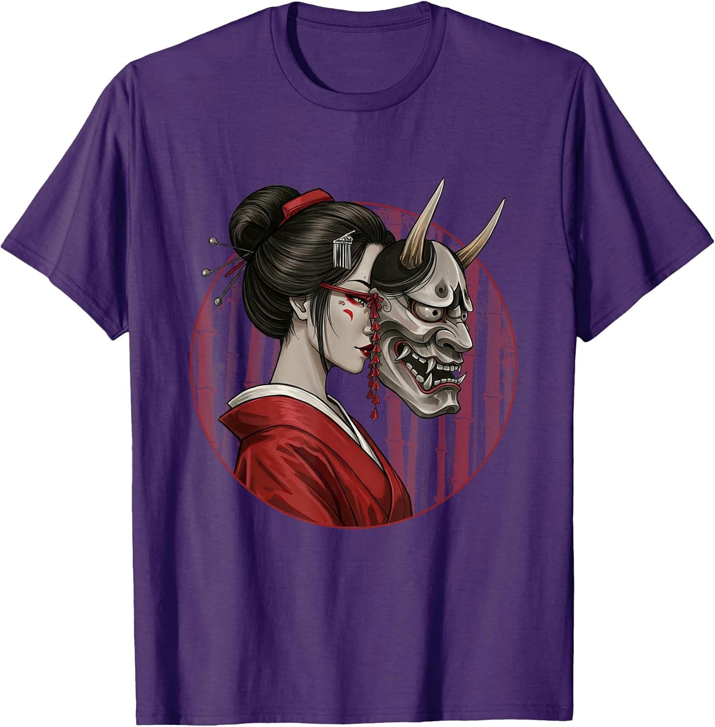 Hannya demon Oni Noh mask Japanese Art /HERE/