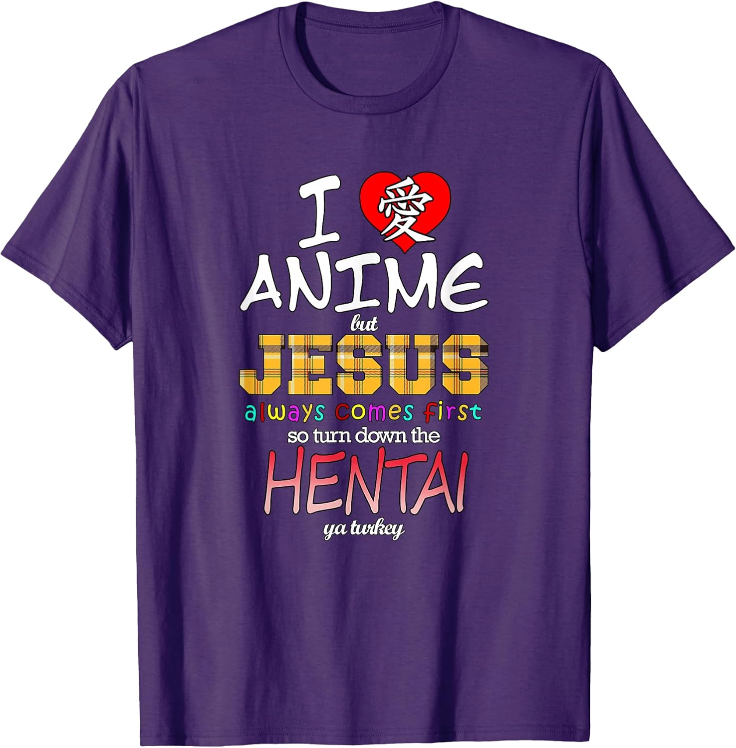 Anime and Jesus Lover Tee Gifts
