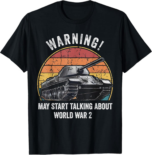 Warning May Start Talking About WW2 by LazyPanda