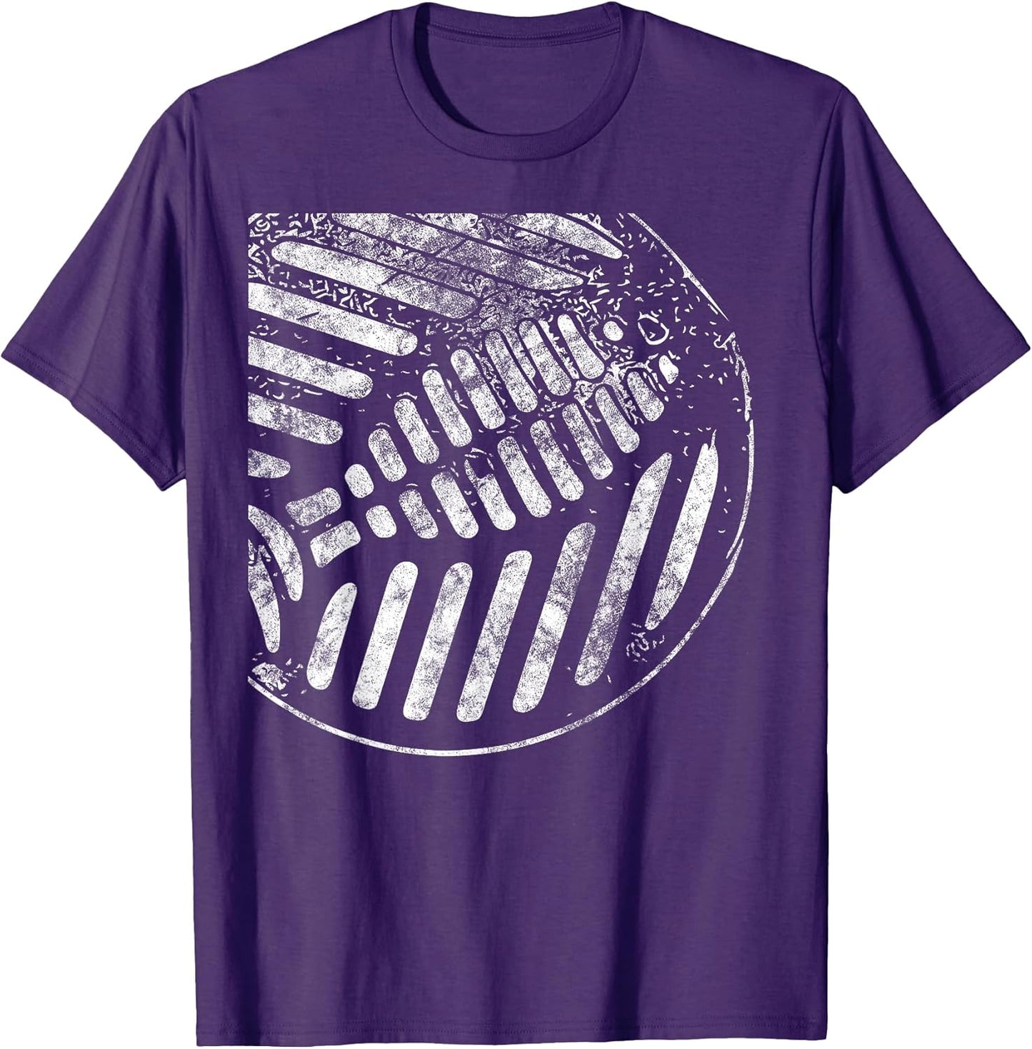 Street Art Grunge-Style Hip, Urban Manhole Cover T Shirt T-Shirt