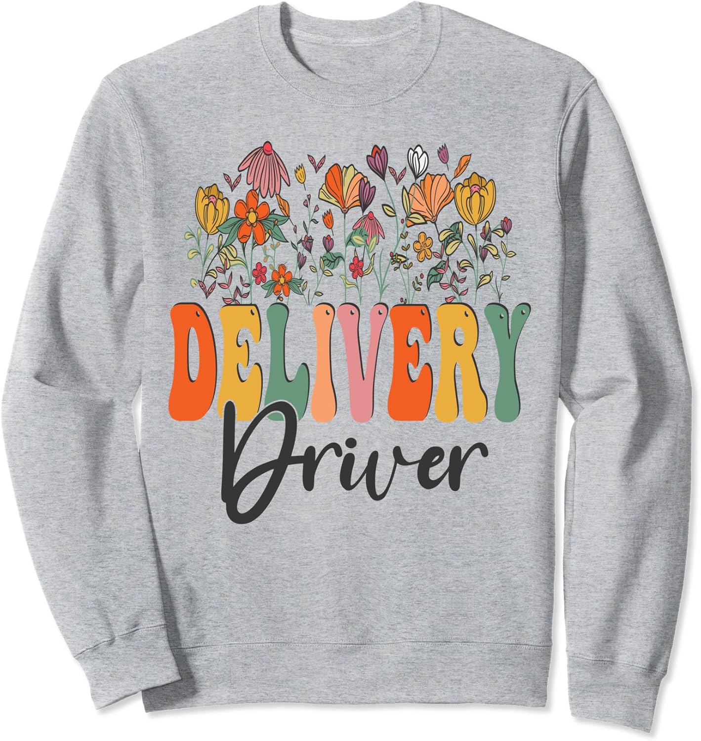 Groovy Delivery Driver Retro Wildflower Gifts