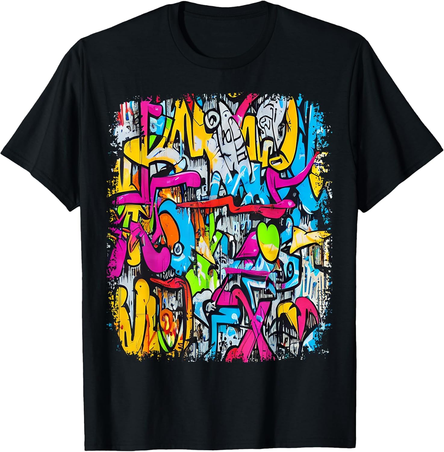 Graffiti Artist in Urban Style Street Funny Art Graffiti T-Shirt