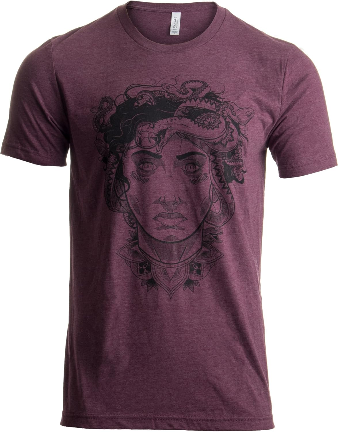Medusa Head Portrait | Cool Greek Mythology Art Fashion for Men or Women T-Shirt