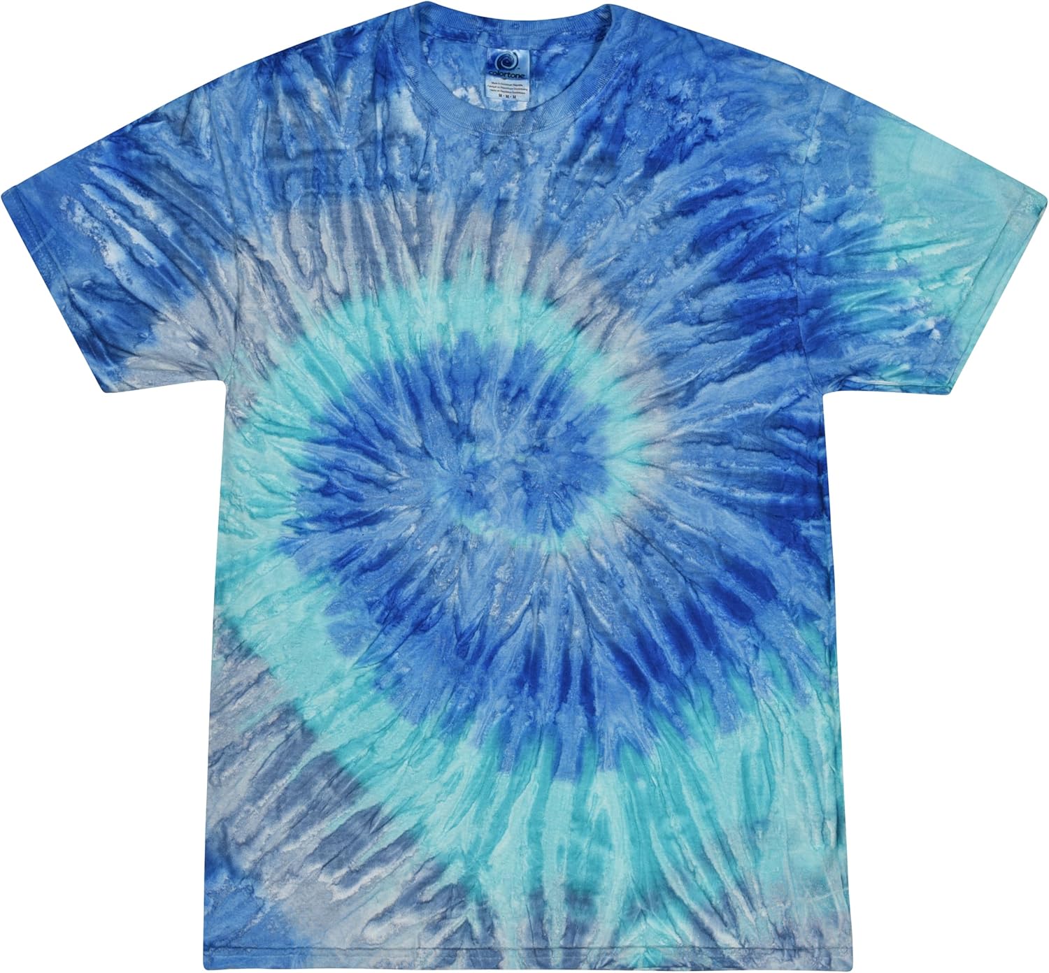 Spider Tie Dye T-Shirts for Men and Women - Unisex Short Sleeve Tie-Dye T Shirts for Adults