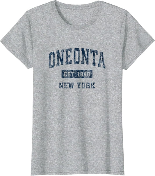 Oneonta NY Retro T-Shirts & Tees