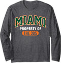 305 Miami Vibes Urban Style Miami Beach Graphic Design Long Sleeve T-Shirt