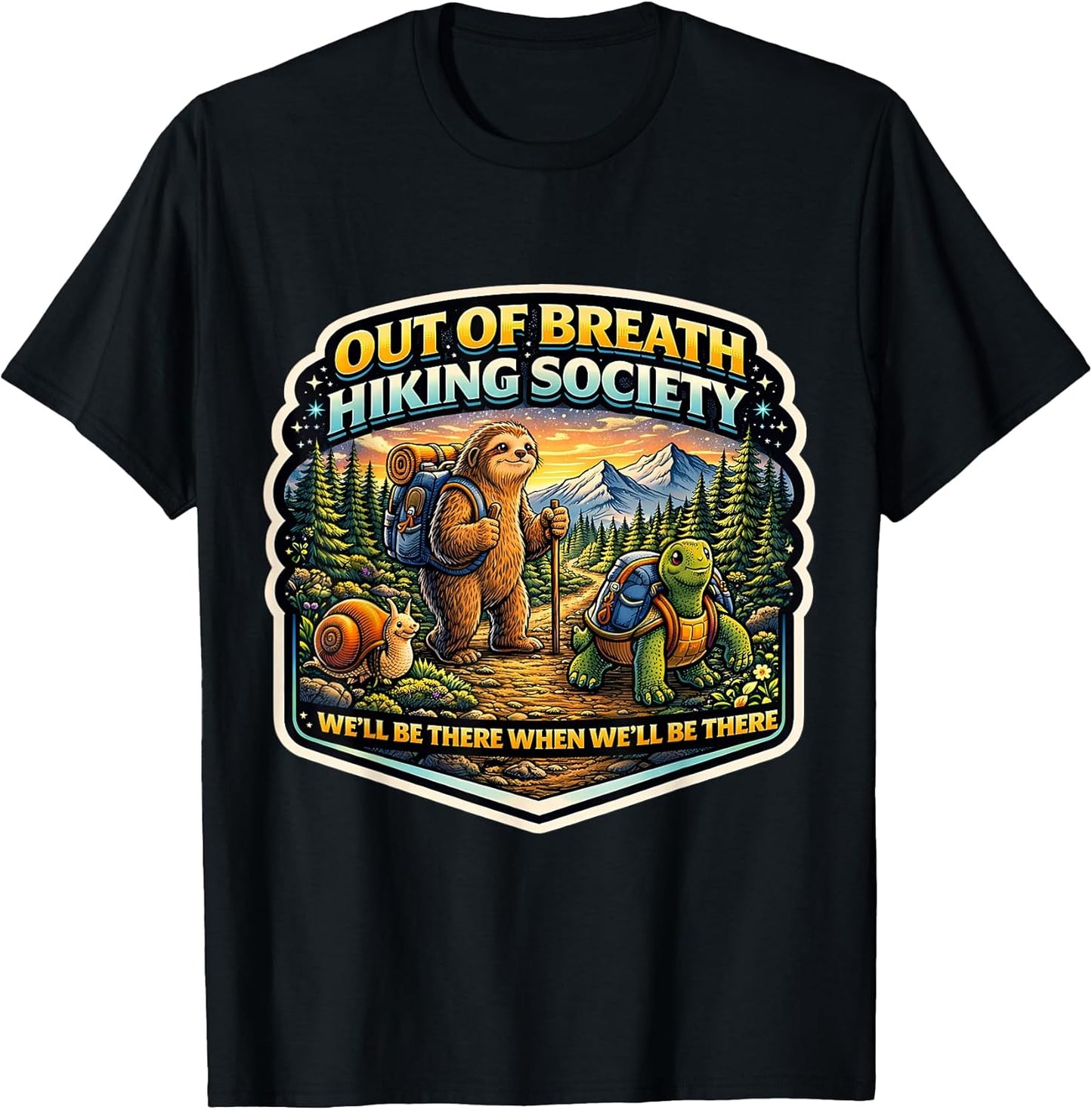 Out Of Breath Hiking Society Merch