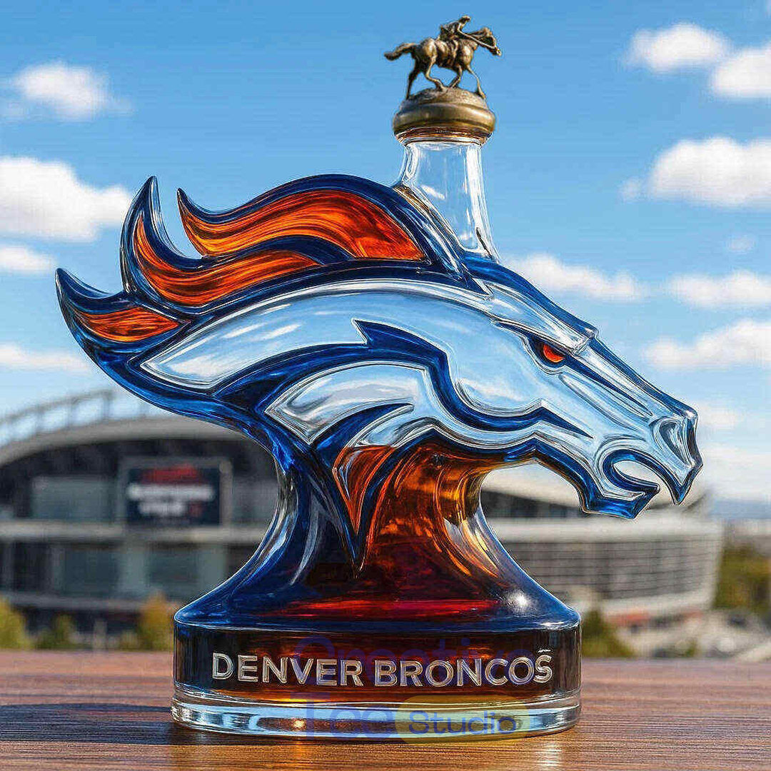 Denver Broncos Limited Edition Whiskey Decanter