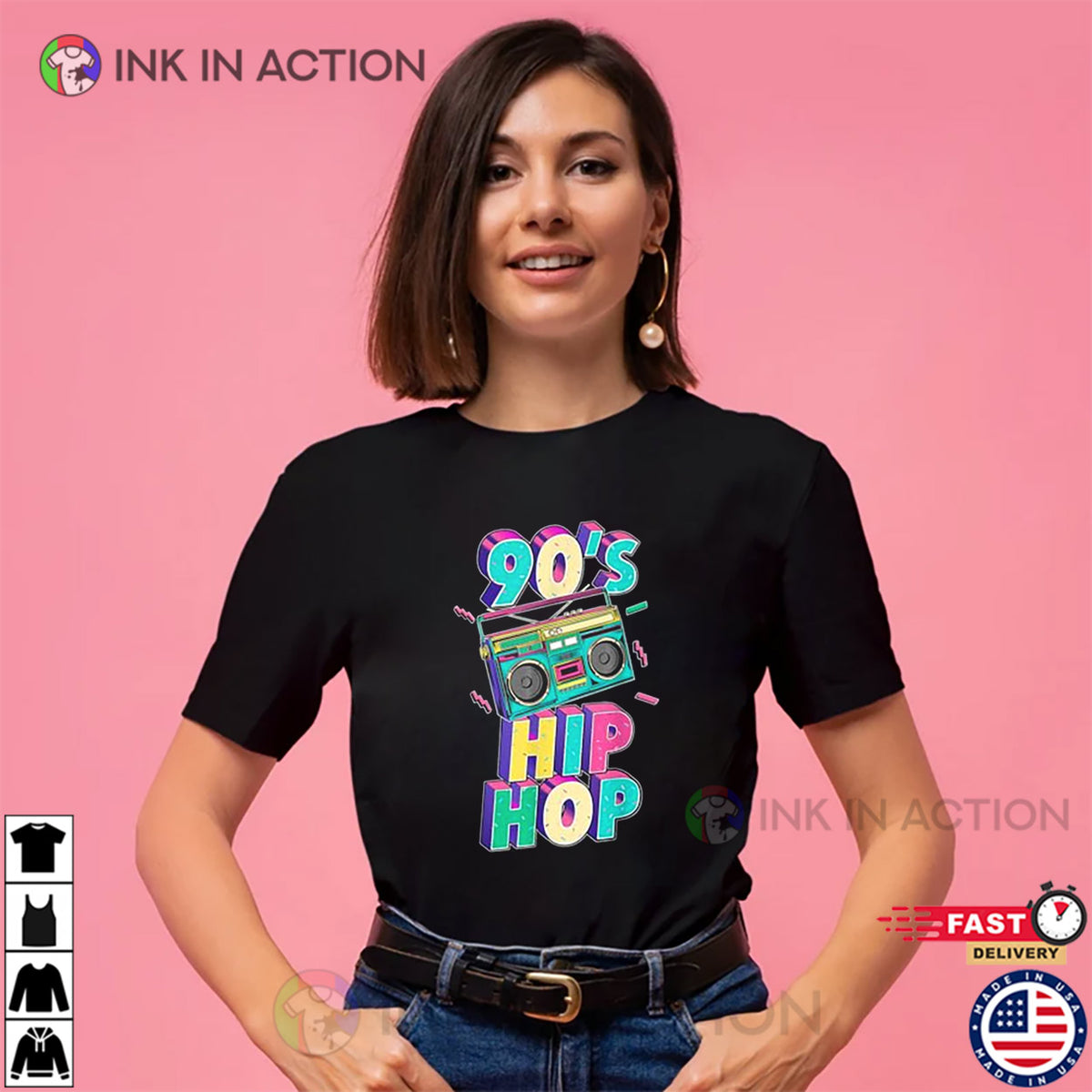 90’s Hip Hop Vibes Nostalgia T-shirt