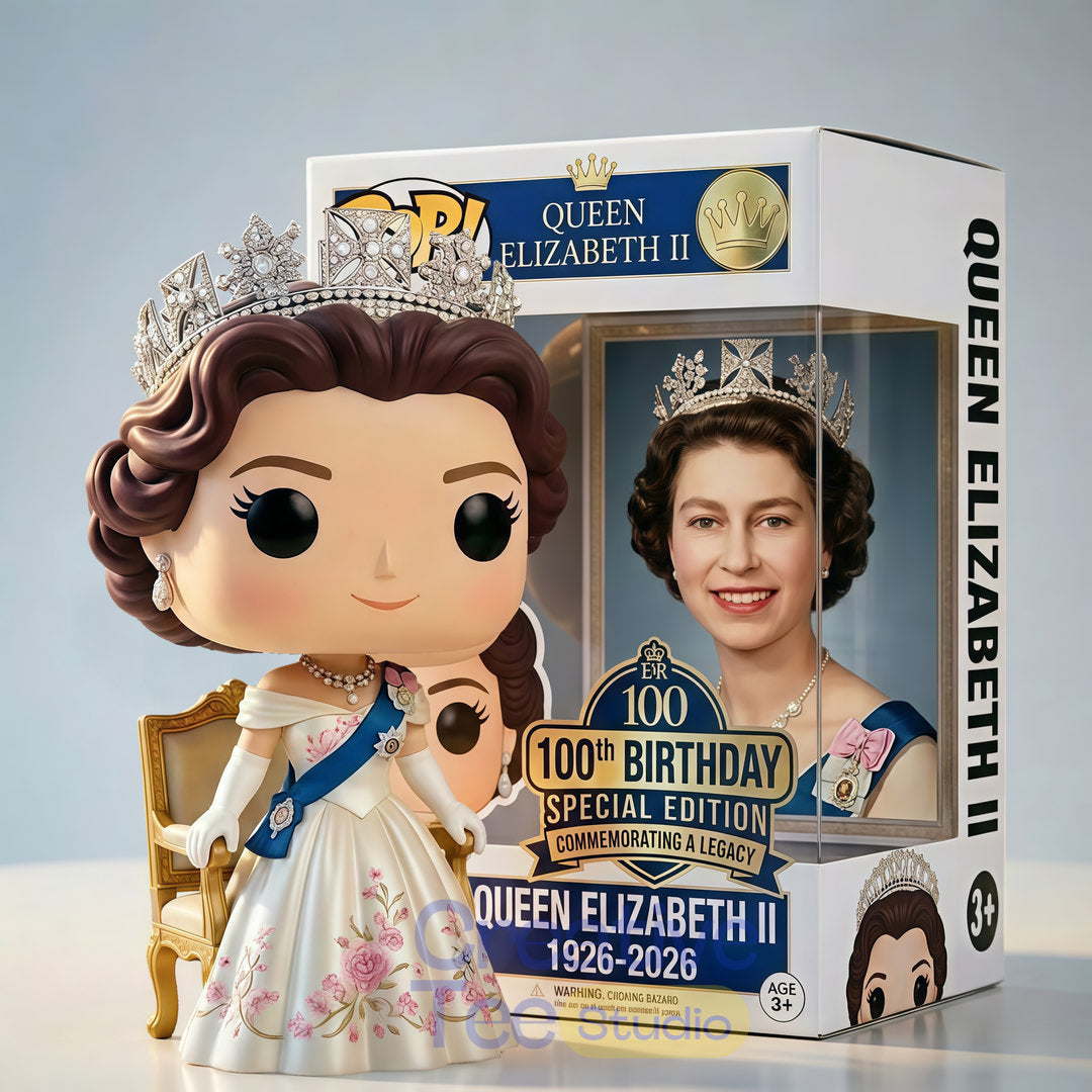 Queen Elizabeth II 100th Anniversary Special Edition Pop Figure