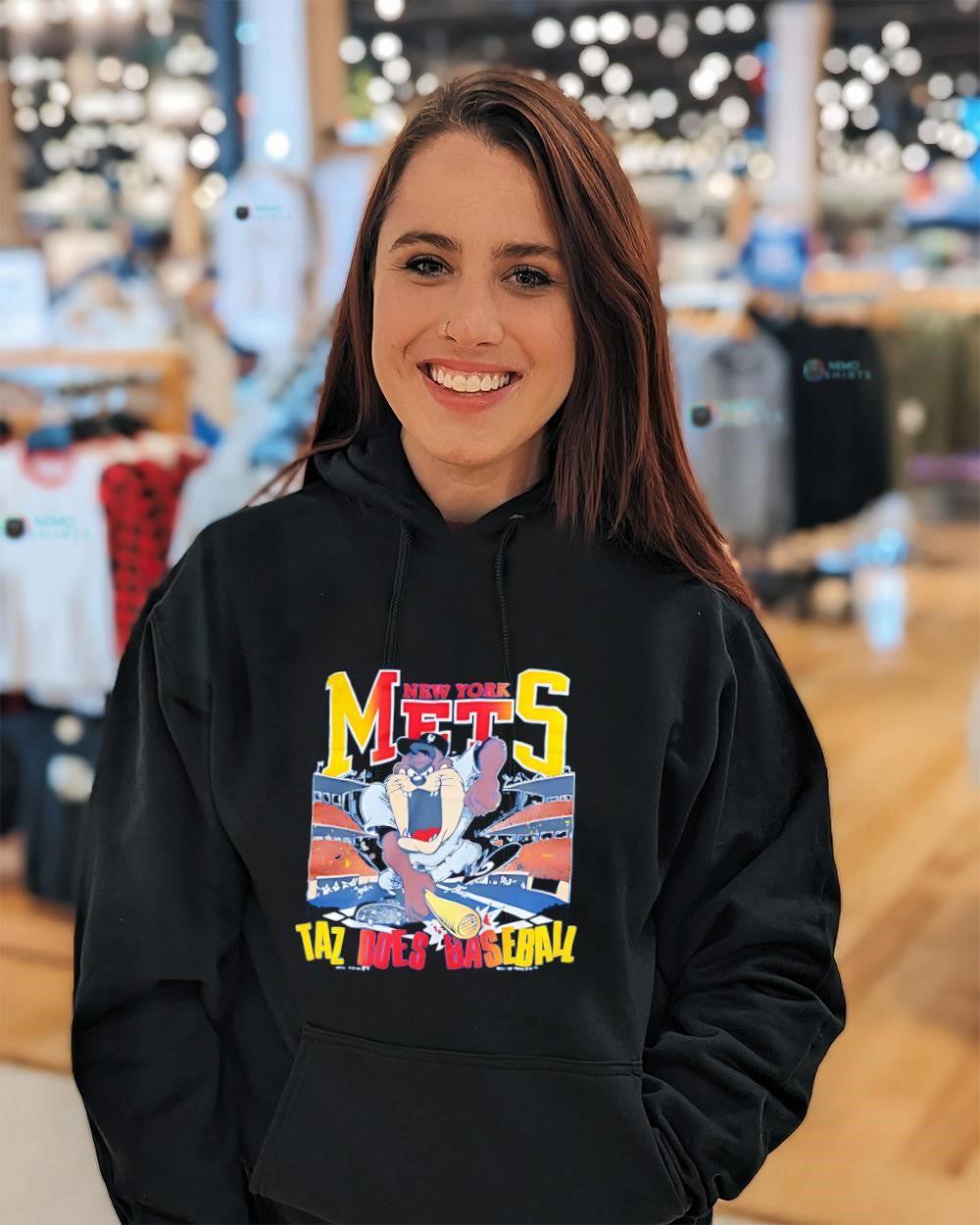 Taz Does Baseball New York Met player shirt