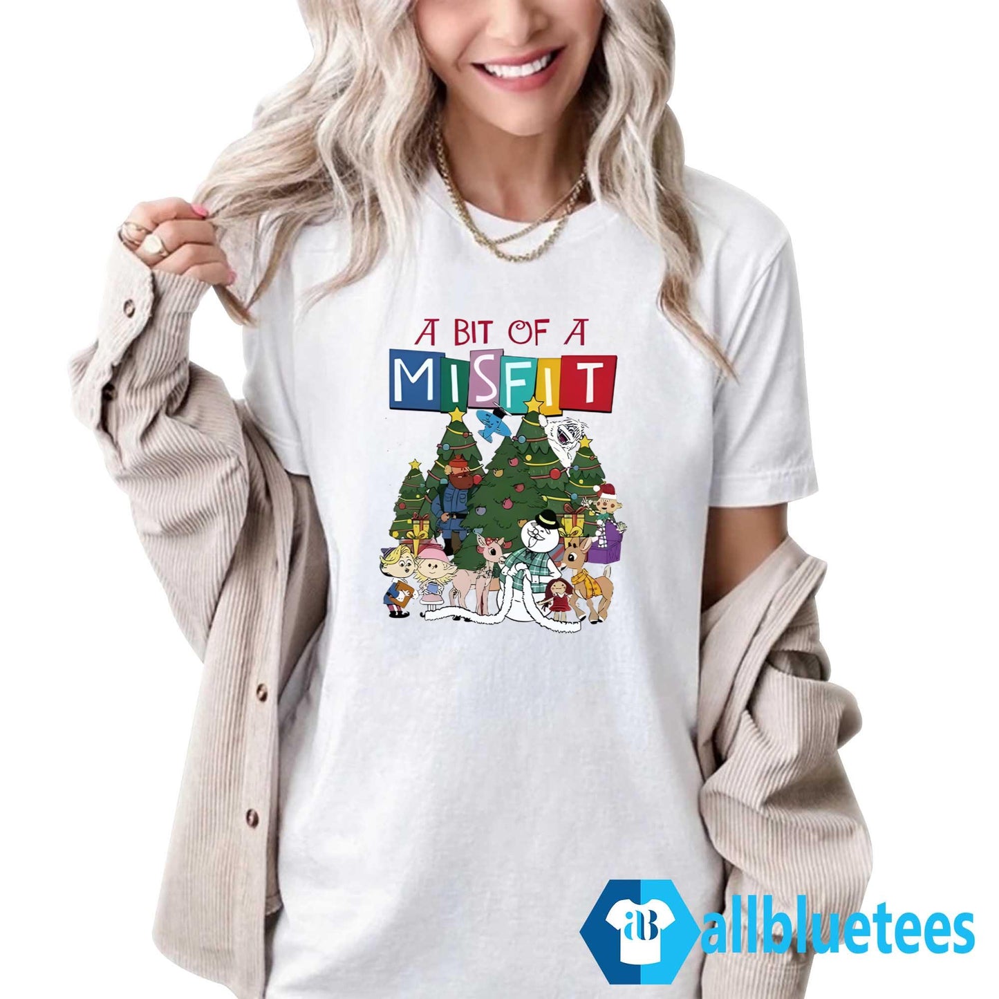A Bit Of A Misfit Rudolph The Red Nosed Reindeer Shirt