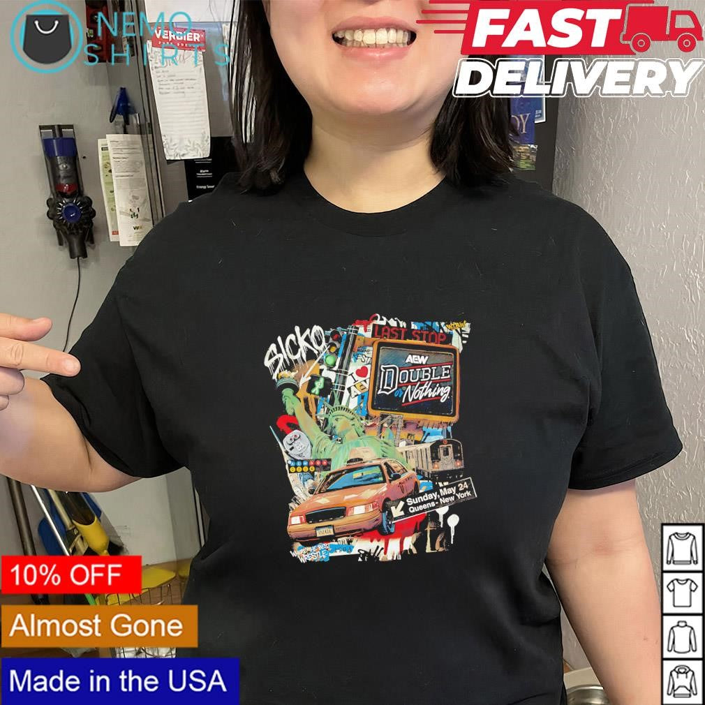AEW Double or Nothing 2026 event Sunday May 24th Queens New York shirt