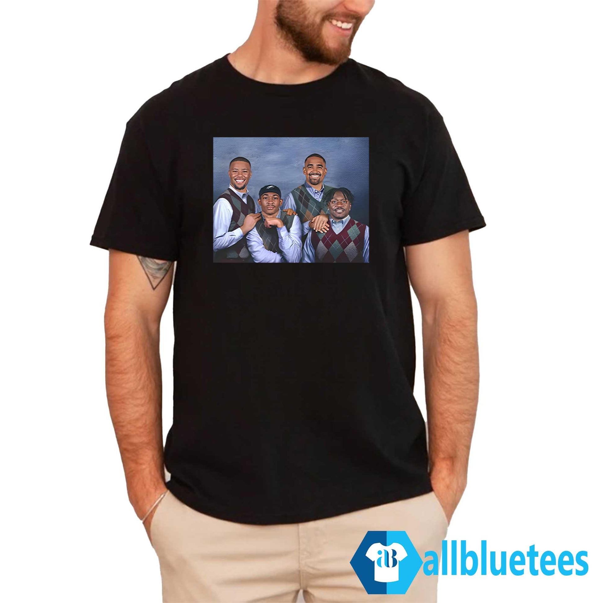 AJ Brown Jalen Hurts Devonta Smith Saquon Barkley Step Brothers Shirt