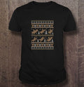 Bull rider ugly christmas sweater