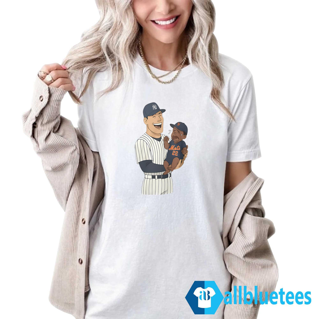 Aaron Judge Carrying Juan Soto Crying Shirt