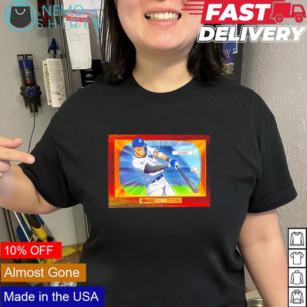 Aaron Judge New York Yankees outfielder anime shirt