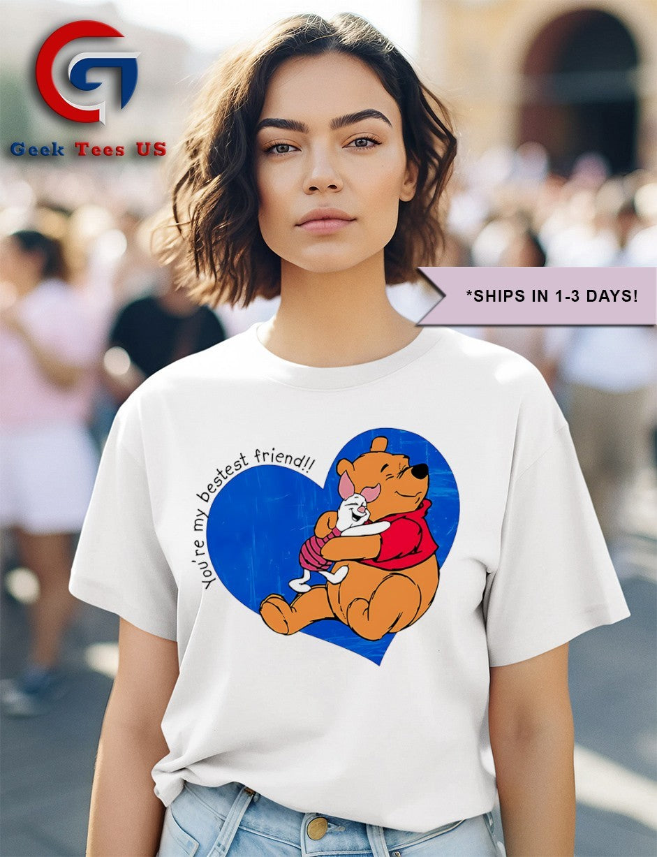 Aaron Judge wearing Pooh Piglet you’re my bestest friend shirt