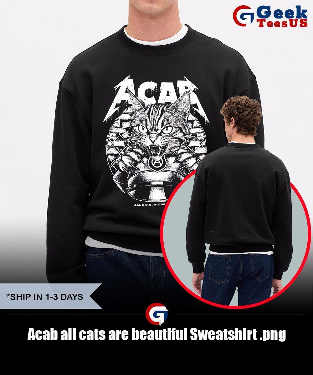Acab all cats are beautiful shirt