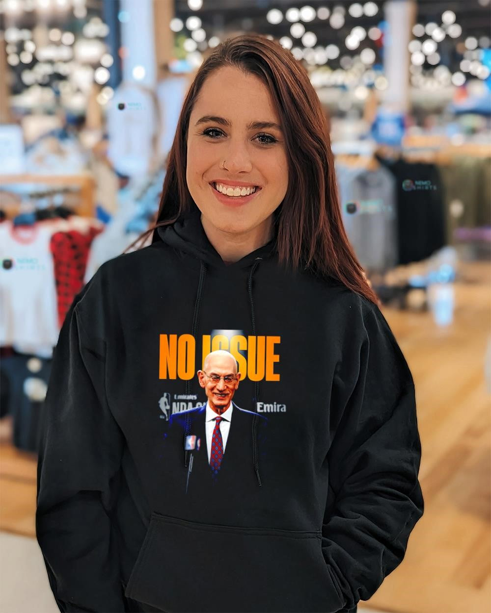 Adam Silver says flopping in the NBA is not a pressing issue shirt