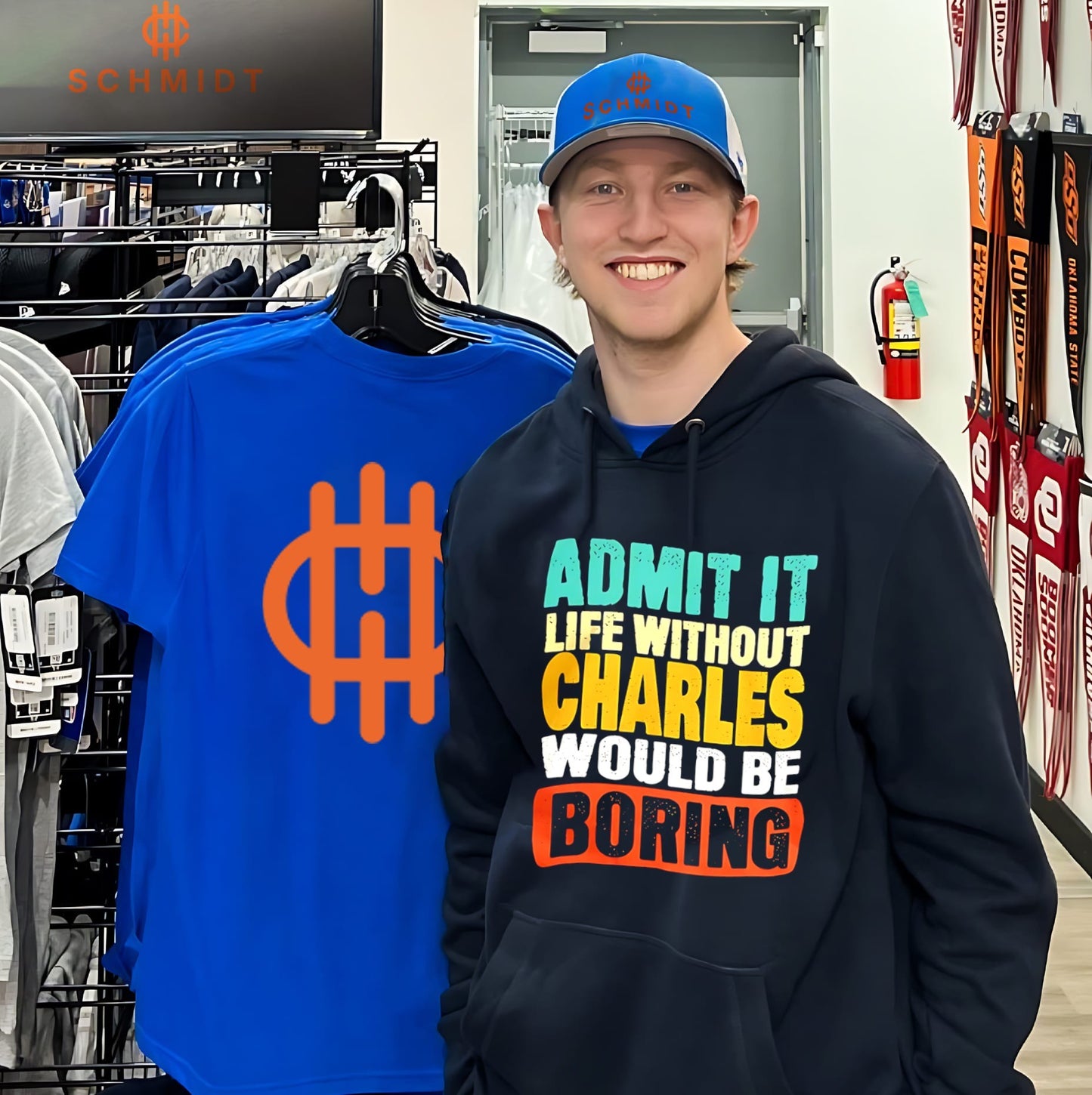 Admit it life withourt Charles would be broring shirt