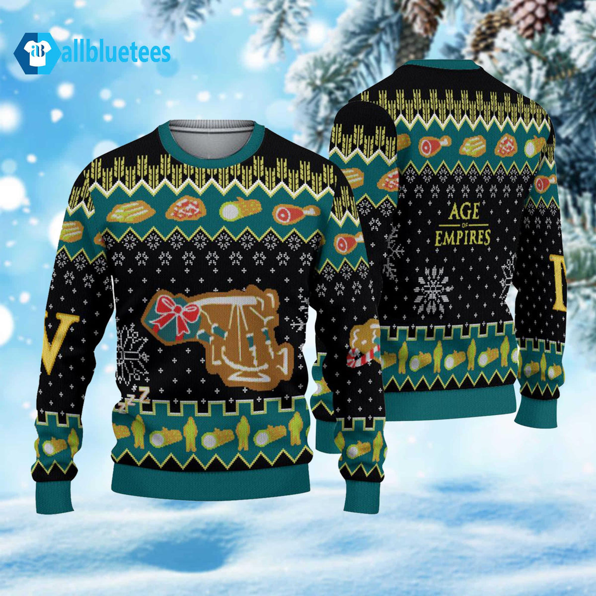 Age Of Empires Holiday Ugly Sweater