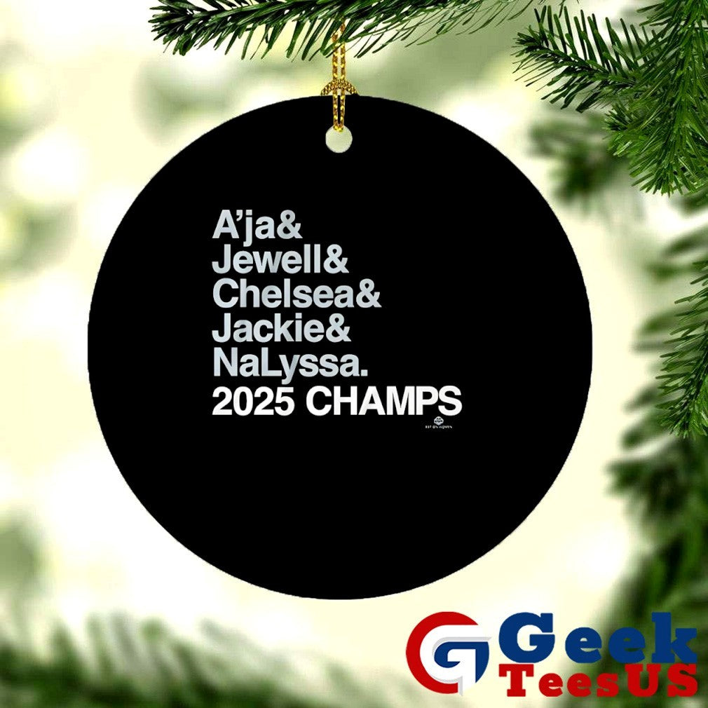 A’ja and Jewell and Chelsea and Jackie and NaLyssa 2025 Champs Las Vegas Aces WNBA shirt