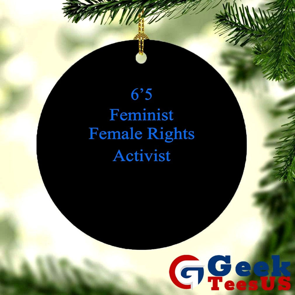 Akshay 6’5 feminist female rights shirt