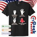 Alex Cora Coach wearing Nothing beats Boston Red Sox baseball shirt