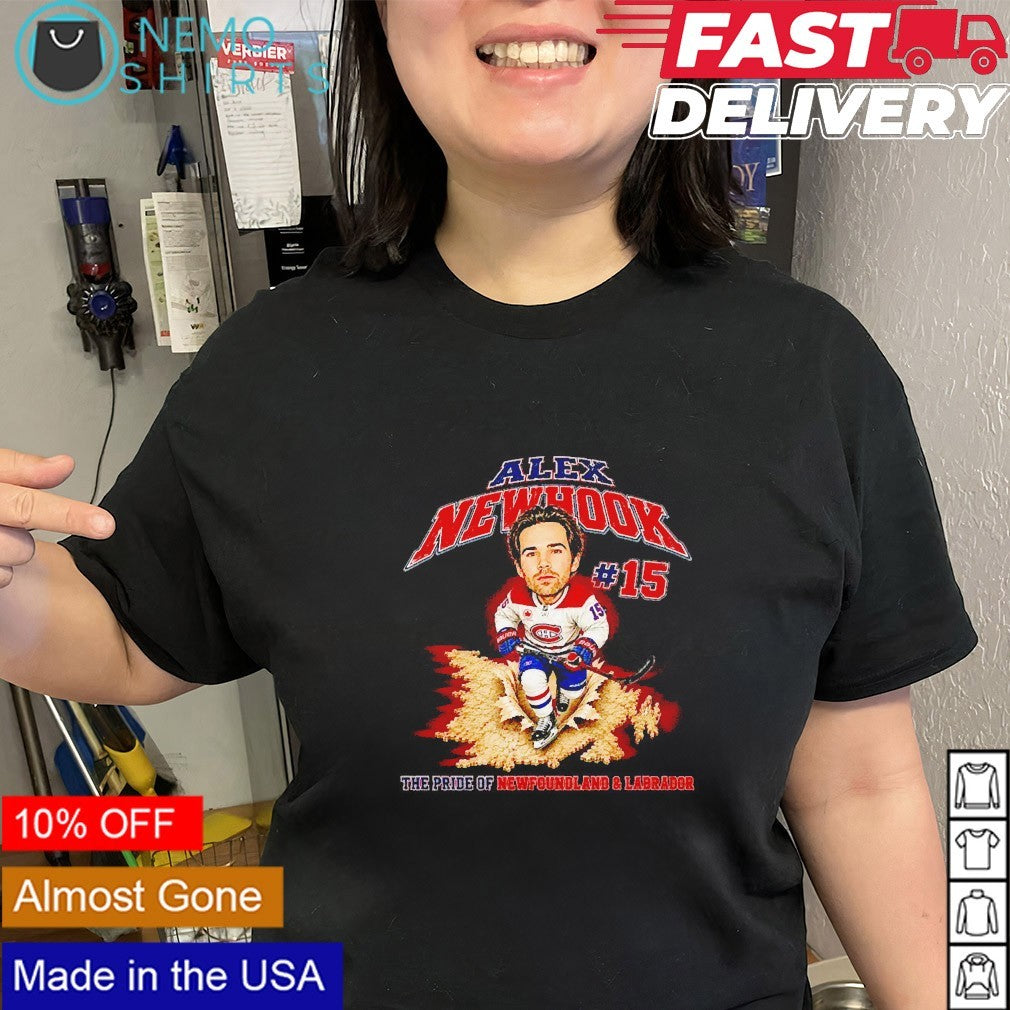 Alex Newhook the pride of Newfoundland and Labrador shirt