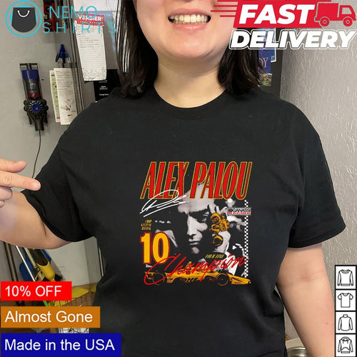 Alex Palou 10 Four-Time Champ Chip Ganassi Racing team siganture shirt