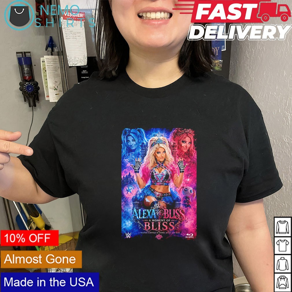 Alexa Bliss a moment of Bliss a twisted fairytale of power shirt