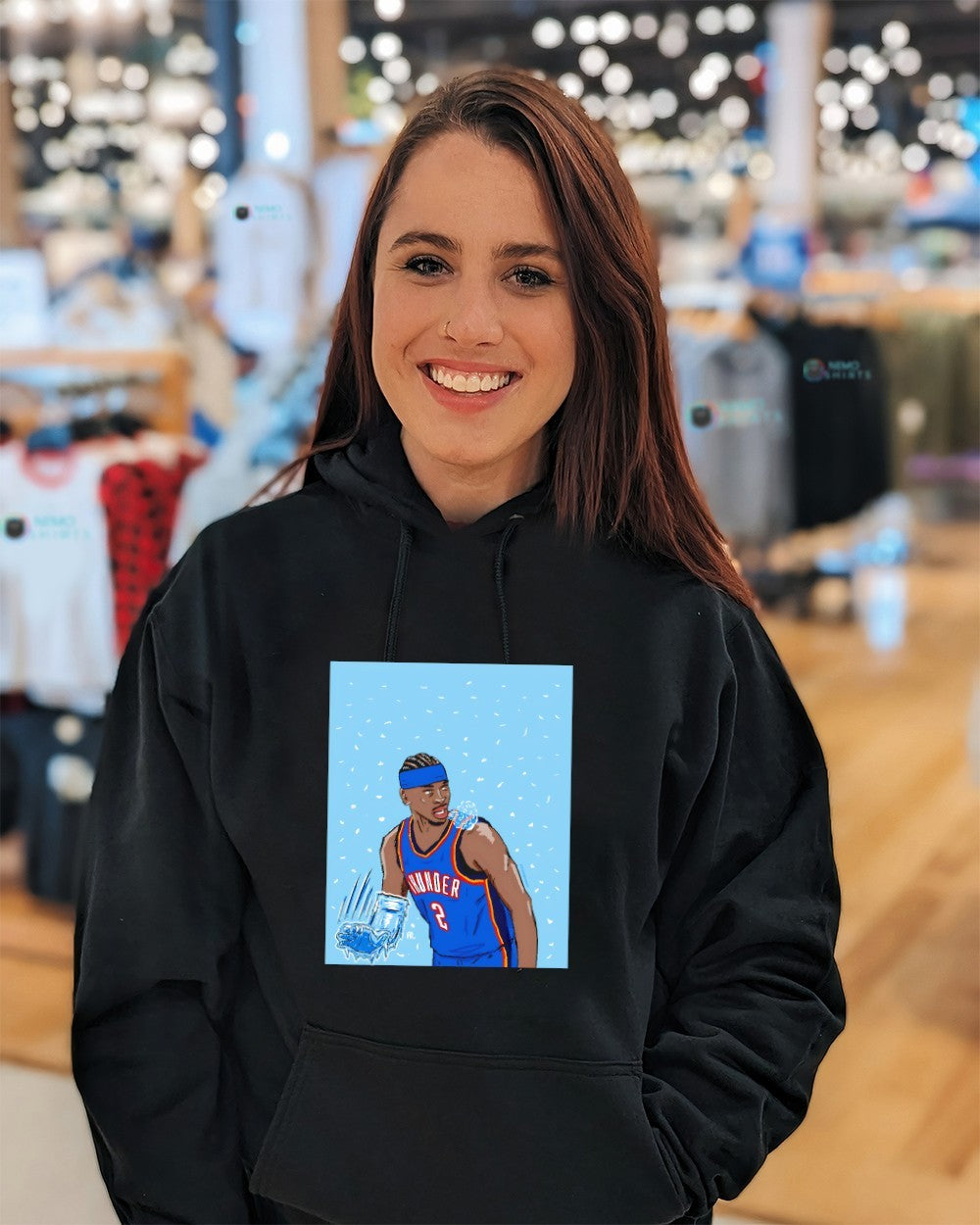 Alexander Iceman Oklahoma City Thunder player shirt