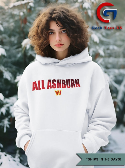 All Ashburn Washington Commanders logo shirt