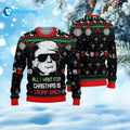All I Want For Christmas Is Trump Back 2024 Ugly Sweater