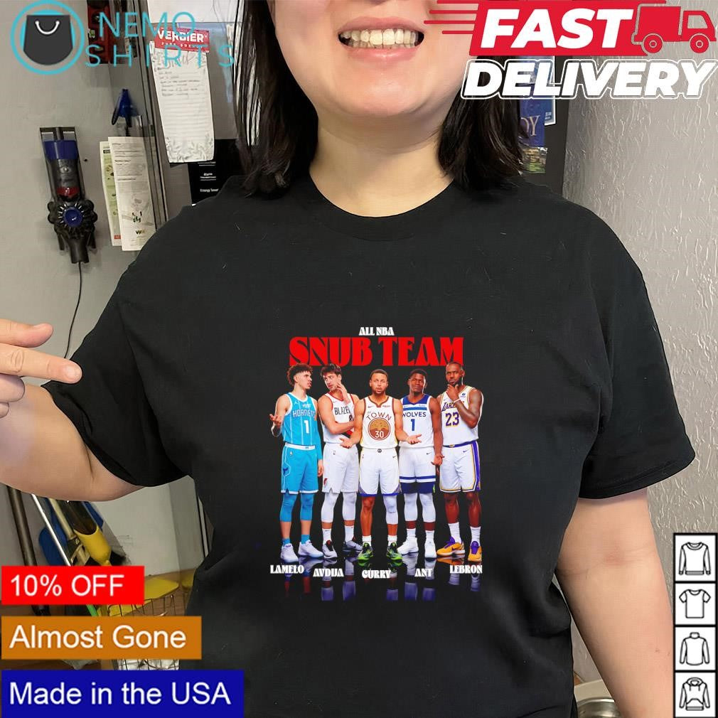 All NBA Snub team LaMelo Avdija Curry Ant LeBron shirt