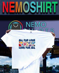 All for love love for all iterms graphic shirt
