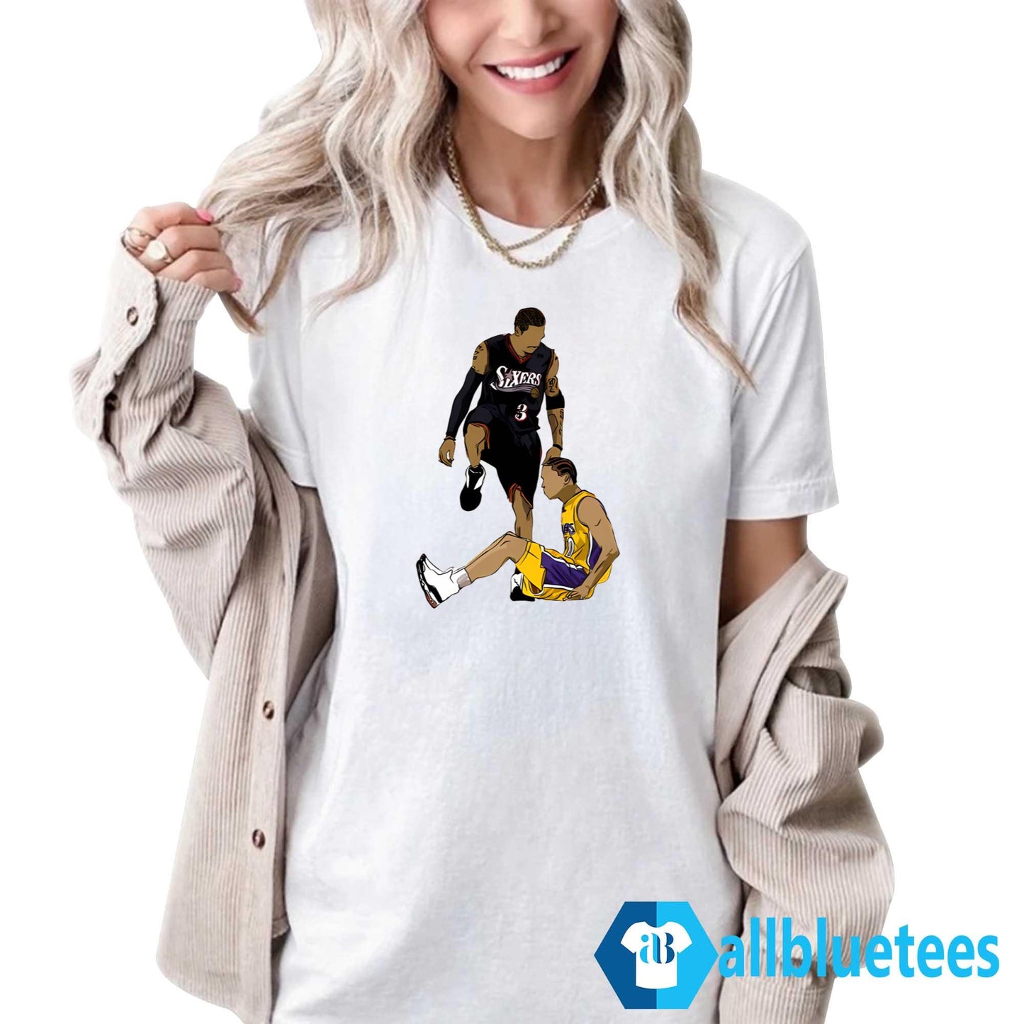 Allen Iverson Step Over Sketch Shirt