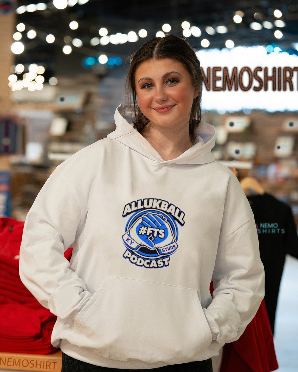 Allukball pdcast FTS shirt
