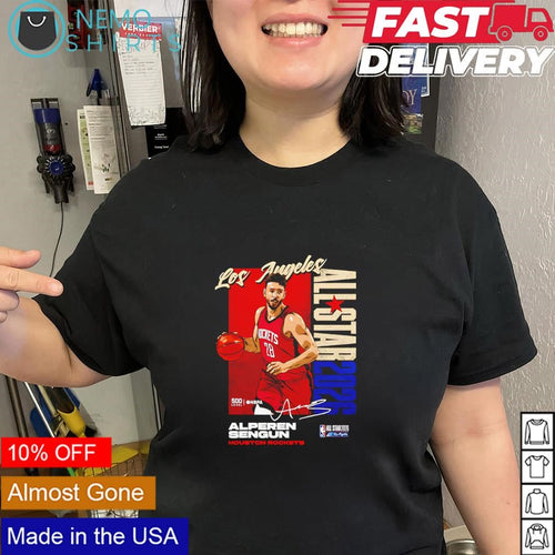Alperen Sengun Houston Rockets 2026 NBA All-Star signature shirt