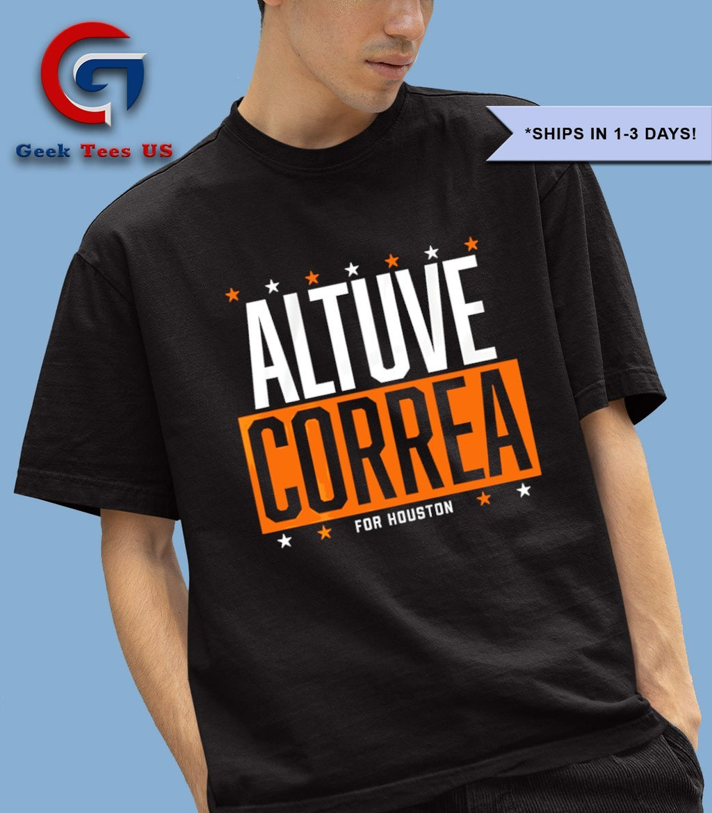 Altuve Correa for Houston Astros MLB shirt