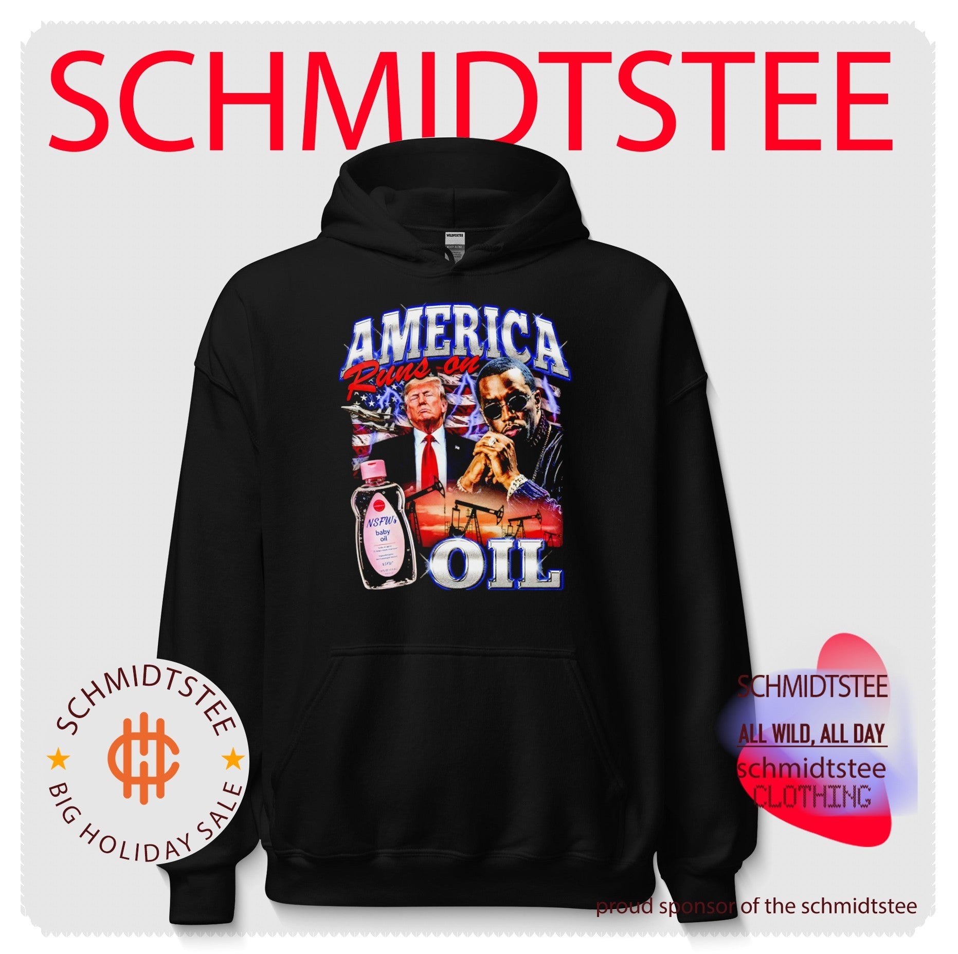 America Runs on Oil Trump Diddy shirt