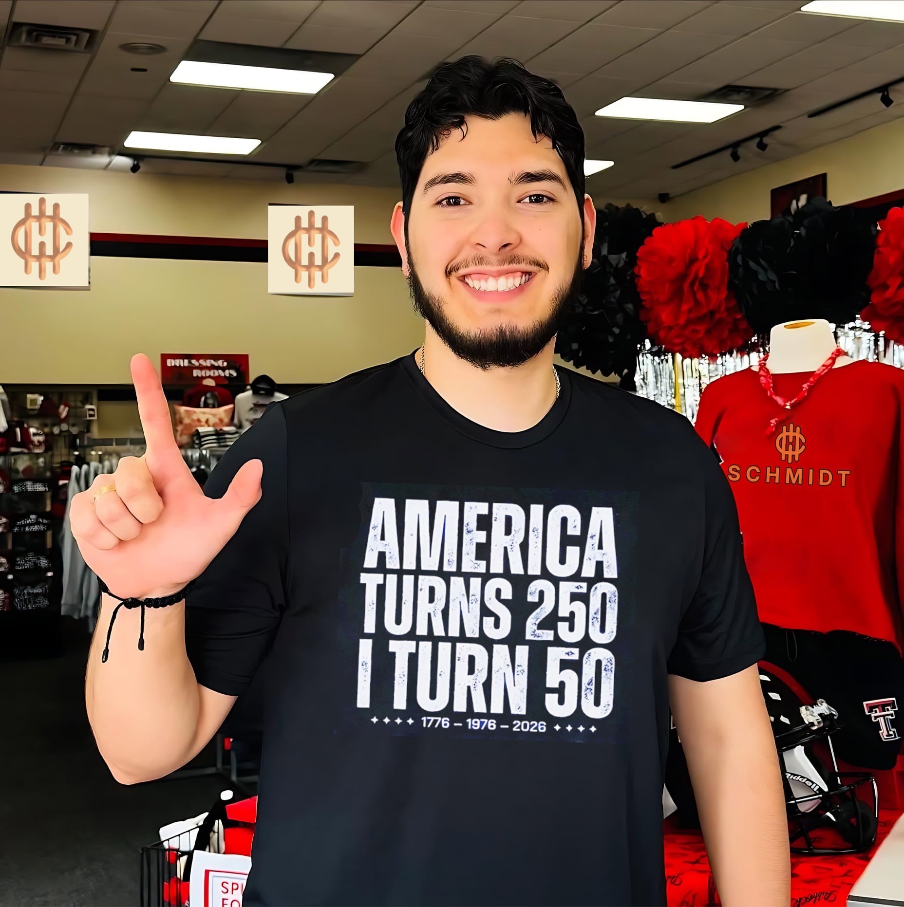 America turns 250 I turn 50 1776-1976-2026 shirt
