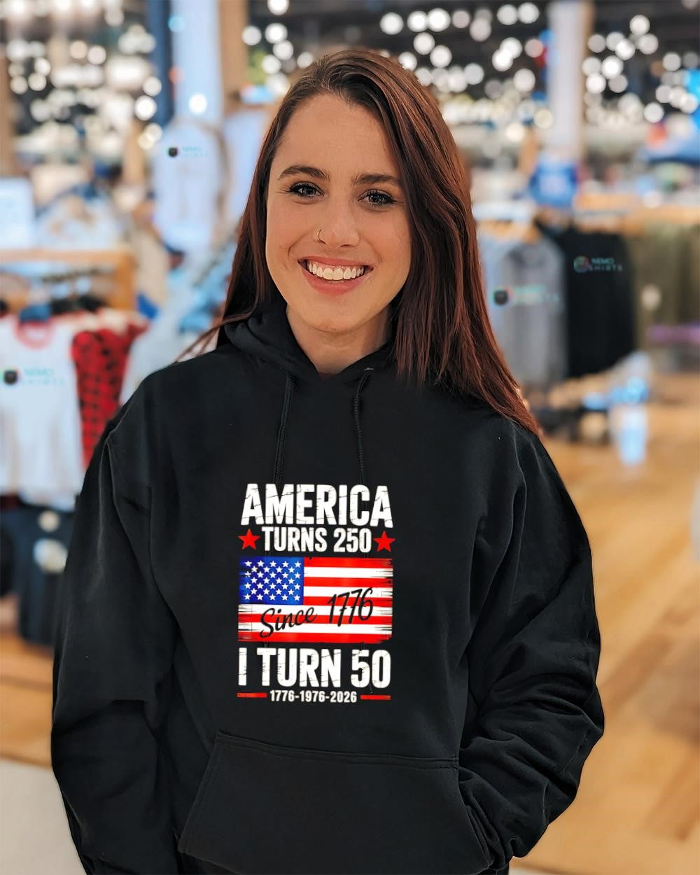 America turns 250 since 1776 I turn 50 1776-1976-2026 shirt