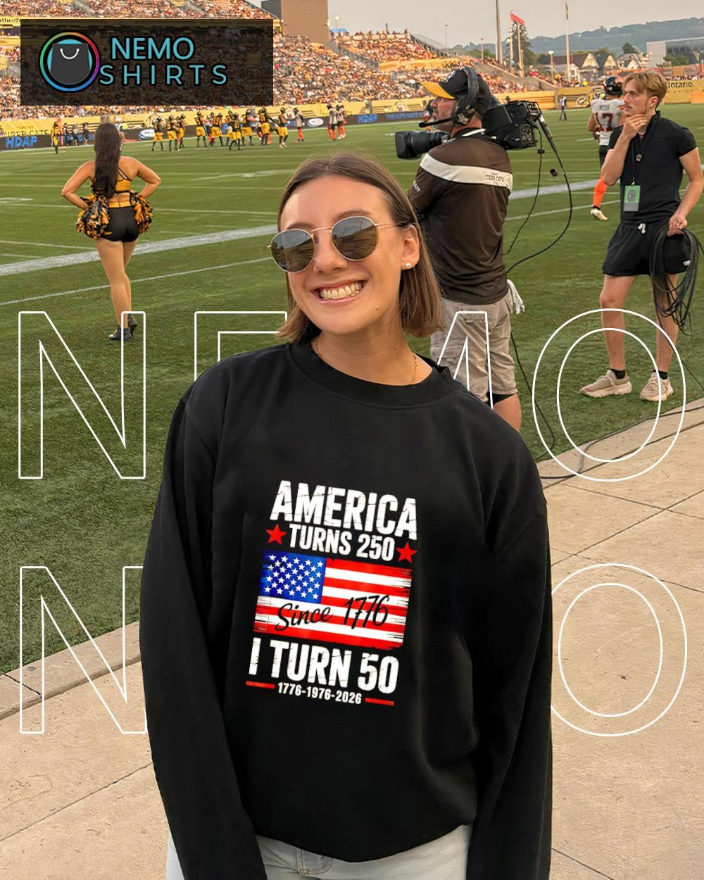 America turns 250 since 1776 I turn 50 1776-1976-2026 shirt