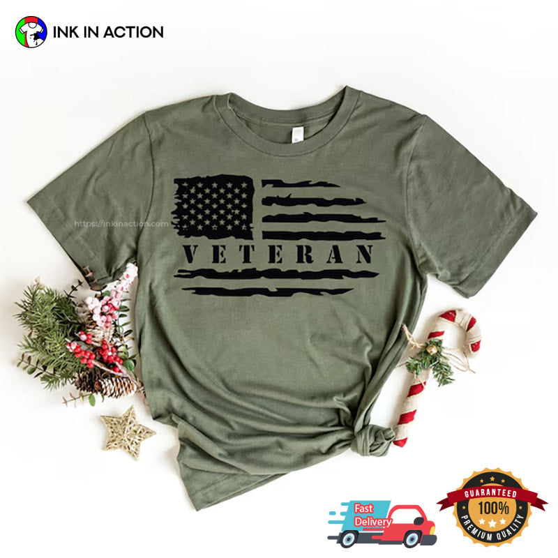 American Flag Teterans Shirt