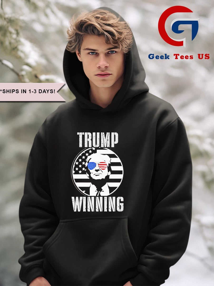 American flag Donald Trump Winning shirt
