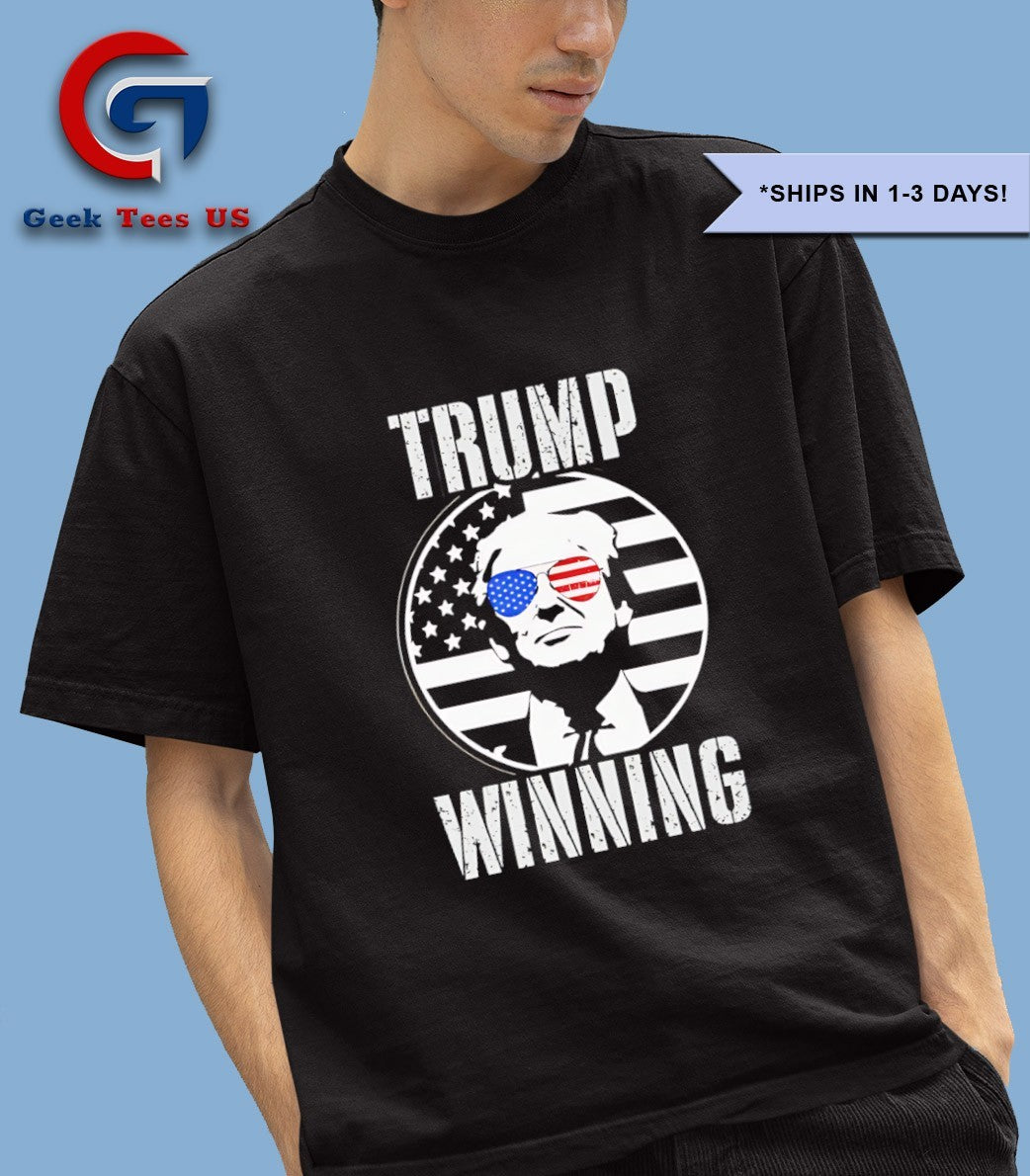 American flag Donald Trump Winning shirt